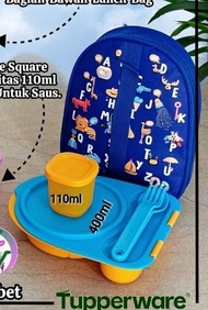 NEW PRODUK!!!! TUPPERWARE KIDDOS LUNCH SET TUPPERWARE PAKET BEKAL ANAK TANPA TAS/KIDDOS LUNCH BOX TA