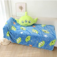Cartoon Three-Eyed Boy Stitch Hug Pillow Blanket Sofa Cushion Doll Doll Air Conditioner Quilt Two-In