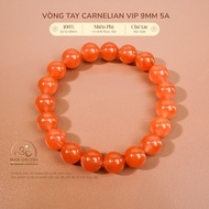 Jade Dan Tam - Carnelian VIP Bracelet 9mm 5A - Fire Element & Earth Element