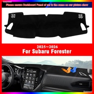 For Subaru Forester 2025 2026 Autorder Dashboard Cover Mat Accessories Dash Cover Upgrade Velvet Das