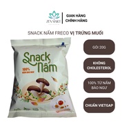 Mushroom Snack 100% From Freco Abalone Salted Egg Flavor - No Cholesterol - Pack 20g
