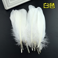 Free Shipping Promotion Handmade Boutique diy Colorful Feather Accessories Big Floating Feather Goos