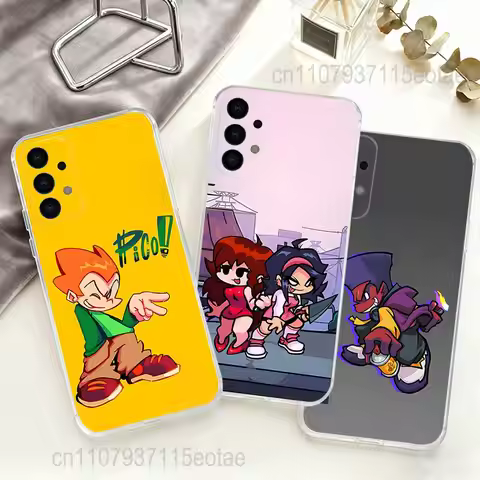 Game F-Friday Night F-Funkin Phone Case For Samsung S30,S25,S24,S23,S21,S22,S20,S10,5G,FE,lite,PIus,