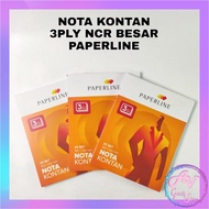 Note / 1Pcs Paperline Cash Note LARGE 3PLY (NK B3 NCR)
