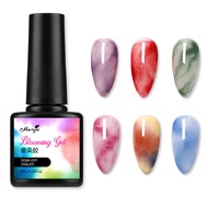 LaMart Store💅🏻8ml Watercolor Nail Glue Nail P-olish Blooming Gel Transparent Gel Nail Art Soak Off U