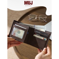 wallet men wallet 2025 New Style Wallet Men's Men's Card Holder One Genuine Leather Wallet Large Cap