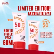 OMG OH MY GLOW UV Barrier Sunscreen All Skin Types SPF 50 PA++++ 60 ML - Sunscreen - Brightens with 