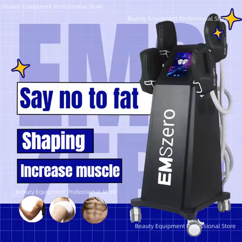 Professional EMSzero Body Sculpting Machine Shaping 6500W 200hz EMS Radio Frequency RF Muscle Stimul