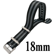 James Bond Nylon 18mm Watch Strap for F91w