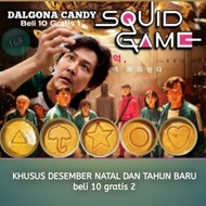 Dalgona CANDY/DALGONA CANDY/DALGONA CANDY/SQUID GAME CANDY