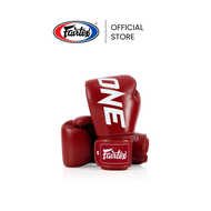Fairtex นวมชกมวย BGV1ONE X นวมต่อยมวยหนังแท้ กระชับพอดี ดีไซน์โค้งมน ปลอดภัยขึ้น
