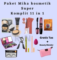 PROMOSI PAKET KOSMETIK SUPER LENGKAP / PAKET MAKEUP SET 11 IN 1 / PAKET KOSMETIK KOMPLIT - BEDAK - F