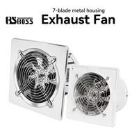 BSBOSS 7-blade metal housing Exhaust Fan Ventilation Industrial Kipas