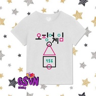 KIDS TSHIRT TEE LATEST SQUIDGAME 2 GAMESQUID AGE 2 3 4 5 6 7 8 9 10 11 12 SKUID GAME SKUIDGAME 004