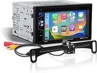 BOSS Audio Systems Elite Series BE62CP-C Car Stereo - Apple CarPlay, 6.2 Inch Double Din, Touchscree