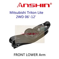(FRONT) Mitsubishi Triton Lite 2WD 2.5 KB4T 06'-12' FRONT LOWER Arm ANSHIN 4013A091 4013A092