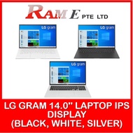 LG gram 14.0 Inch Laptop with 16:10 WUXGA IPS Display i7 Processor and Thunderbolt™ (White / Black / Silver)