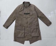 日本製 Wizzard M51 Parka 軍裝 魚尾大衣 riri 拉鍊