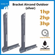 (💥HIGH QUALITY) 2pcs bracket aircond outdoor 1hp / 2.0hp /3.0hp (tahan karat)