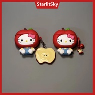 Red Apple AirPods Case For Apple AirPods 4 For AirPods Pro 2 For AirPods 3rd Gen Cute Protective Cov