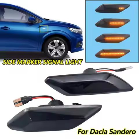 2pcs Side Turning Indicators High Quality LED Dynamic Side Turn Signal Marker Sequential Light For S