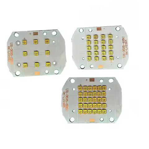 1X High Power 10W 20W 30W Deep UVC LED Light Source 275nm High Efficiency UVC LED Lamp beads For Ste