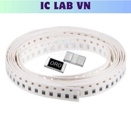 [500 Pieces]- Resistor 0 Ohm 0402 5% Ic Lab VN