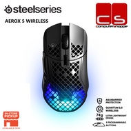 SteelSeries Aerox 5 Wireless + Bluetooth Ultra Lightweight Multi-Genre Gaming Mouse (62406)