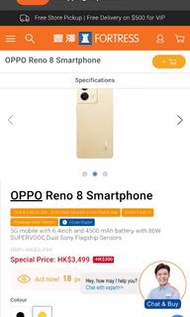 Oppo Reno 8 5g 8+4gb ram 256gb rom. Unit case charger 89w orig oppo vooc