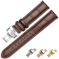 ORIENT Oriental double lion watch strap leather butterfly buckle watch accessories 22mm18 20 men and