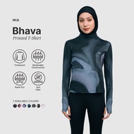 HIA Everywear Bhava Printed Long Sleeve Regular Fit Hecktive Fabric Sportswear Running Gym Padel Run