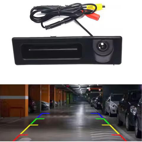 Trunk Handl Car Rear View Camera Auto Parking for BMW 5 series F10 F11/ 3 series F30 F31 F32/X3 F25/