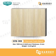DR.HOUZ - Charcoal Foam Board - CFB 302 Wood (Wall Board)