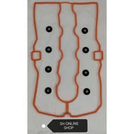 Valve Cover Gasket (Silicone) with Valve Cover Bush for Proton Gen-2 Persona Exora Satria Neo Waja C