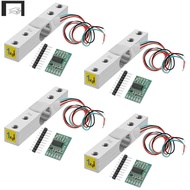 Digital Load Cell Weight Sensor-4 Sets 1KG Load Cell HX711 AD Weighit Amplifier Module Pressure Sens