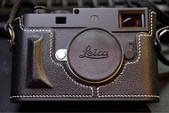 徠卡 Leica M11D M11-D leather case 真皮皮套 相機皮套  黑色山羊皮