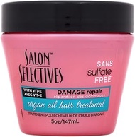 3pck - Salon Selectives Damage Repair Argan Oil with Vitamin E Hair Treatment