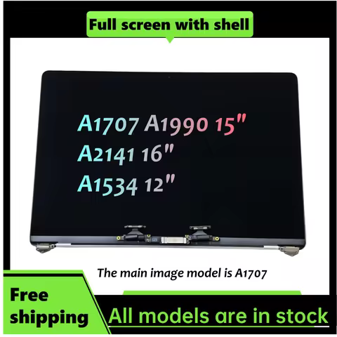 Repair For MacBook Retina 12" LCD A1534 Screen 2015-2017 for Pro A1707 A1990 15" A2141 16" LCD Scree