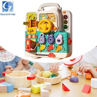 [Gazechimp] Interactive Learning Board for Children 18+ Months, Travel Sensory Experience