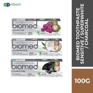 BIOMED TOOTHPASTE SENSITIVE / SUPERWHITE / CHARCOAL 100G