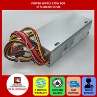 NEW HP SLIMLINE S5 SFF POWER SUPPLY 270W 633193-001