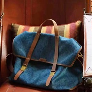 Songmont songmont Travel Briefcase Canvas Denim Backpack