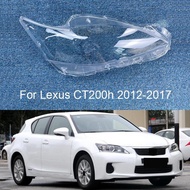 Car Front Headlight Lens Cover For Lexus CT200 CT200h 2012-2017 Clear Headlamp Shell Transparent Lam