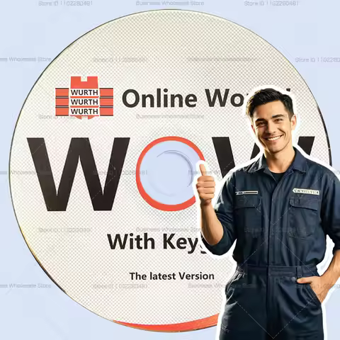 Cars Diagnostic software wu-rth W-O-W V5.00.12 5.00.8 R2 with Kengen Clear fault codes Multi-languag