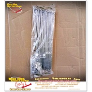 UNITED 14G x 272 mm stainless steel spoke for 27.5 rims 72pcs MTB BMX Bike