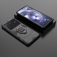 VIVO X80 / X80PRO COVER CASE HYBRID Ring PANTHER SOFTCASE SILICON - VIVO X80 PRO