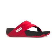 TANDY Shoes Weave (Red Denim) Red Strap-Black Background