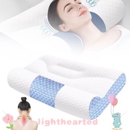 LIGHTHEARTED Sleep Apnea Pillows, Neck Pain Relief Insomnia Relief Orthopedic Deep Sleep Pillow,  Co