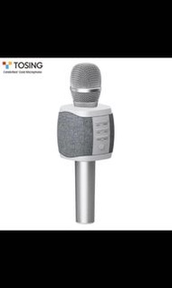 Tosing最新型號 途訊 027 🎤 無線藍牙卡拉OK麥克風 適用 iPhone / Android / iPad / PC  -雙喇叭（市面上大部分得單喇叭） -360立體環繞音效 -混響調節 -支援App錄歌 -插卡播歌 -大容量電池🔋可連續唱300首歌 原裝行貨 一年保養