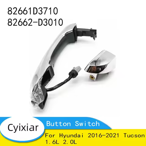 82661D3710 82662D3010 Exterior Front Door Handle Smart Key Key Button Switch for Hyundai 2016-2021 T